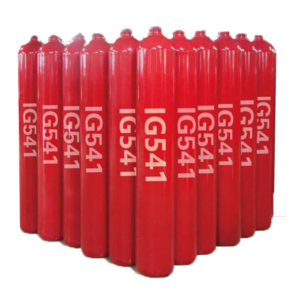 Fire protection series gas cylinders