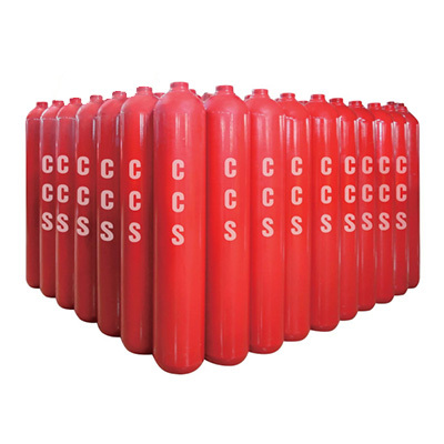 Marine fire-fighting series gas cylinders